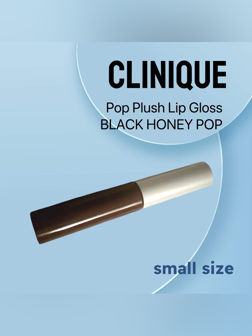 ⬇️✨HP✨🇺🇸🆕NWOB CLINIQUE | MINI | Iconic color Black Honey Pop Plush Lip Gloss*